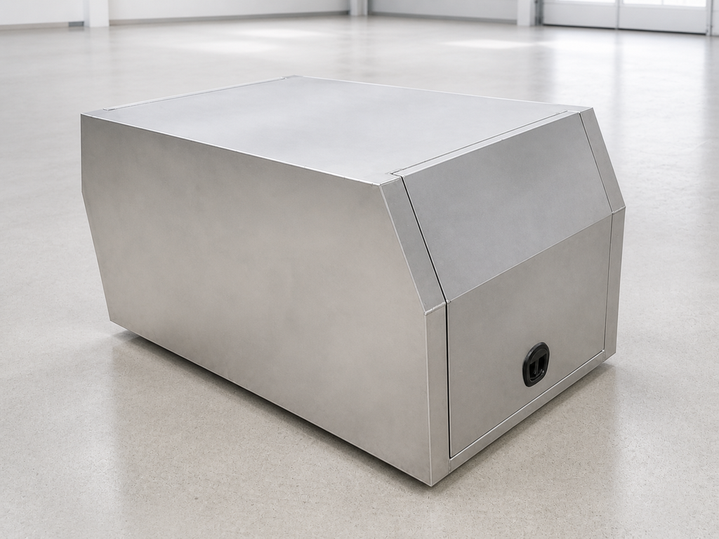 [CAN-MINI-FP-1000-2D-ALY] OZUF Standard 1000 Canopy - Raw Alloy